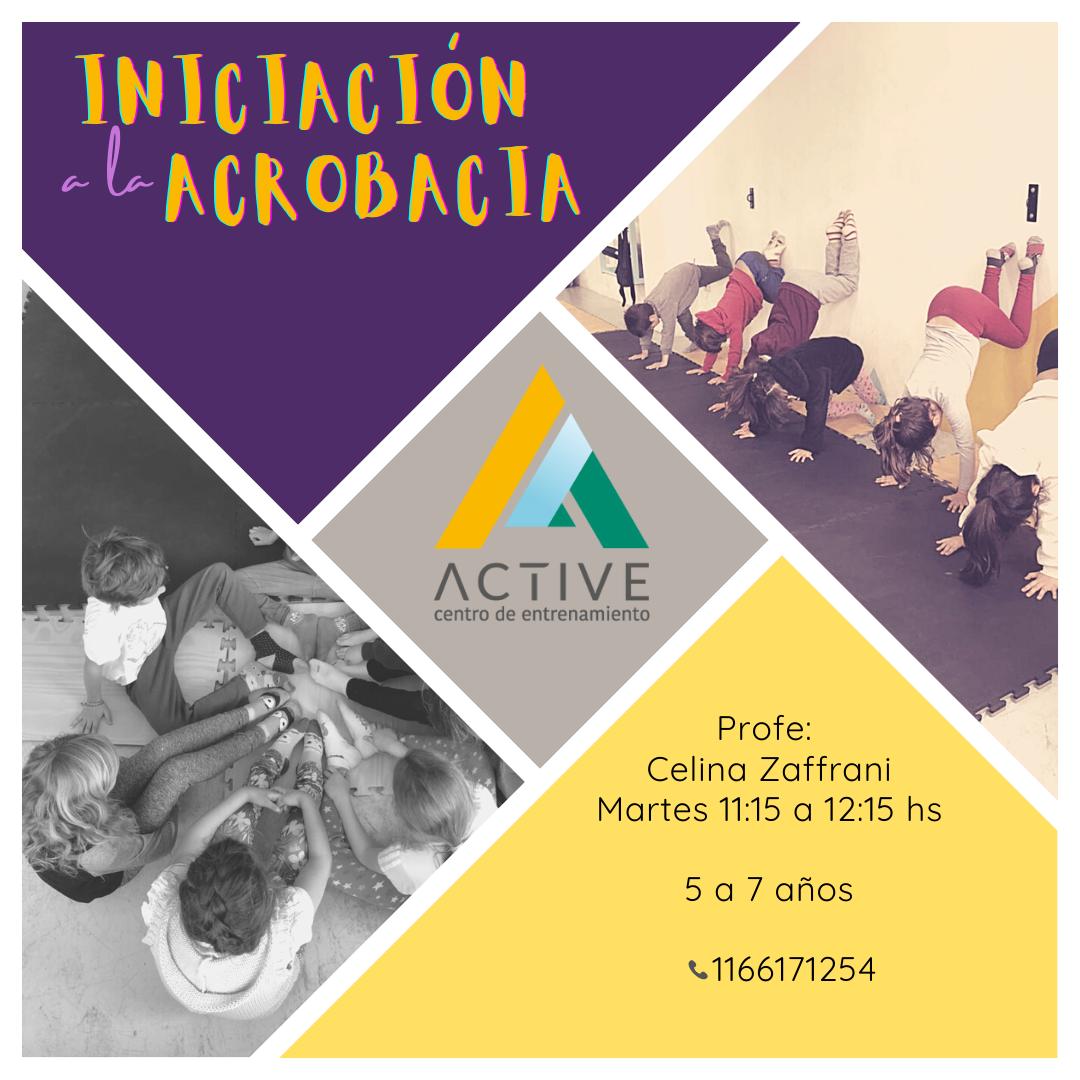 imagen clases iniciación acrobática